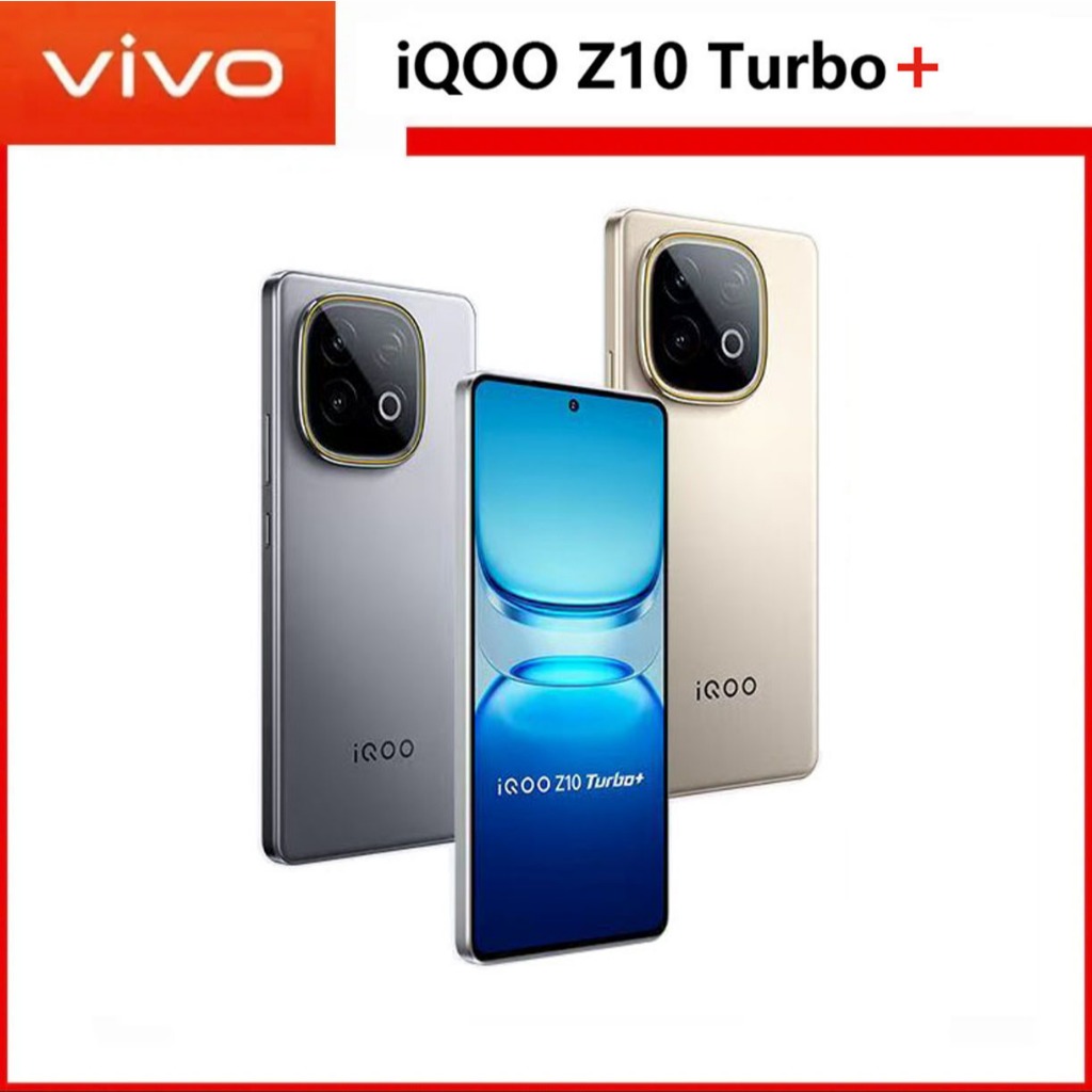 VIVO IQOO Z10 Turbo + Plus โทรศัพท์มือถือ 5G 6.78 นิ้ว AMOLED 144Hz ขนาด 9400+