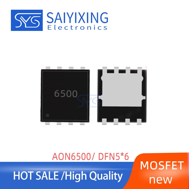 10PCS ยี่ห้อใหม่ AON6500 6500 N ช่อง 30V 200A DFN5X6 MOSFET