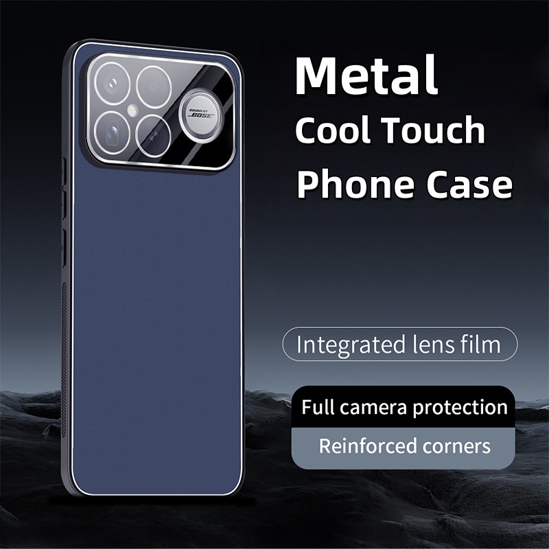 ปลอกสําหรับ Xiomi Poco F8 Ultra 5G PocoF8Ultra PocoF8U เคสโทรศัพท์หรูหรา HD แบบบูรณาการเลนส์ฟิล์มโลห