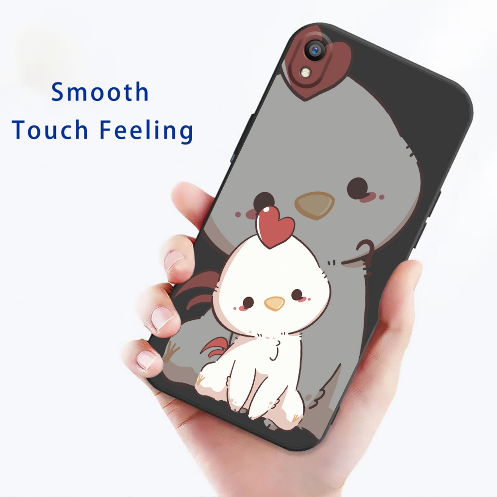 TPU Tapping Question Mark Shadow Chicken OPPO R9 PLUS