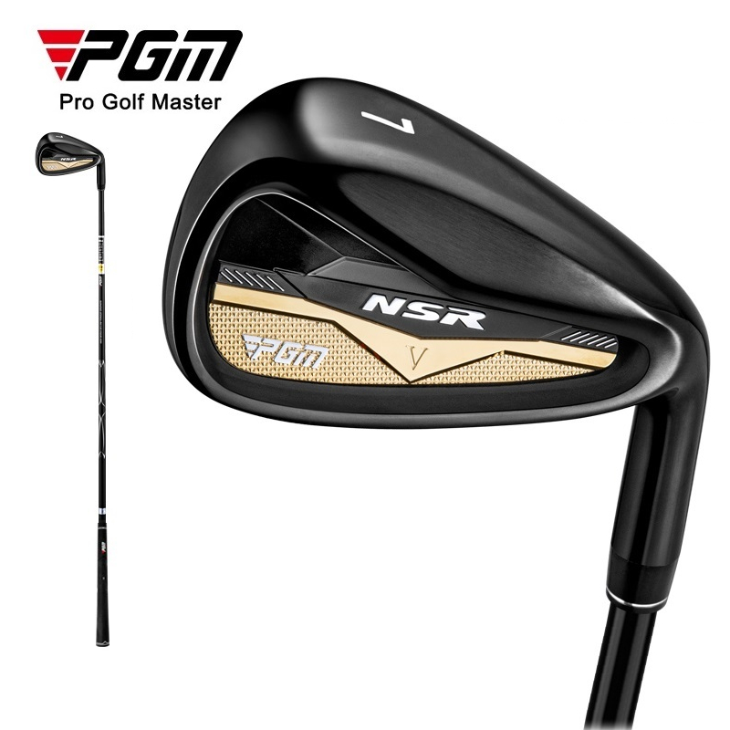 PGM GOLF NSR V เหล็กกอล์ฟผู้ชาย 7 คลับโดยการดูดซับแรงกระแทกและการออกแบบแรงโน้มถ่วงต่ํา TIG056