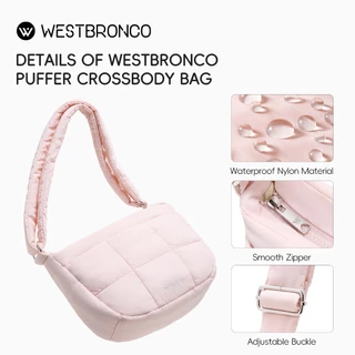 WESTBRONCO รุ่น Dorayaki (โดรายากิ) – กระเป๋าสะพายข้าง/สะพายไหล่ ความจุเยอะ ช่องเก็บของหลายช่อง ใช้งานได้หลากหลาย เหมาะทั้งเที่ยวและใช้ในชีวิตประจำวัน
