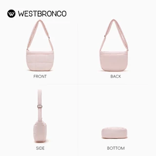 WESTBRONCO รุ่น Dorayaki (โดรายากิ) – กระเป๋าสะพายข้าง/สะพายไหล่ ความจุเยอะ ช่องเก็บของหลายช่อง ใช้งานได้หลากหลาย เหมาะทั้งเที่ยวและใช้ในชีวิตประจำวัน