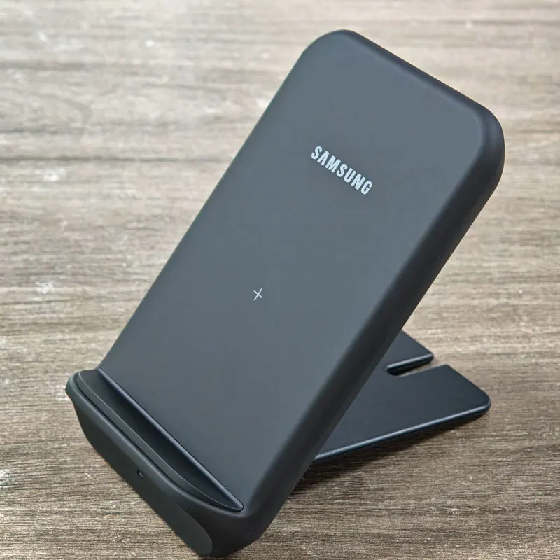 SAMSUNG สําหรับSamsung 15w QI Wireless Charger Stand EP-N3300 สําหรับGalaxy S20 S21 S22 S23 S24 S25 หมายเหตุ 20 Ultra 10 FE Zพลิกพับ 7 6 5 4 3
