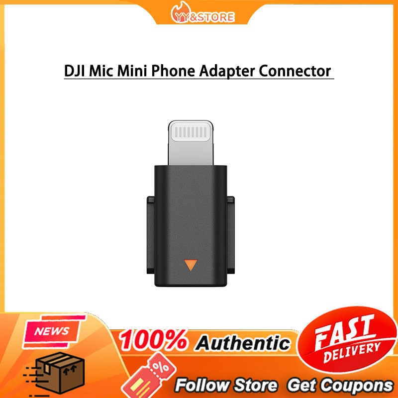 ต้นฉบับใหม่DJI Mic Mini Phone Adapter Connector