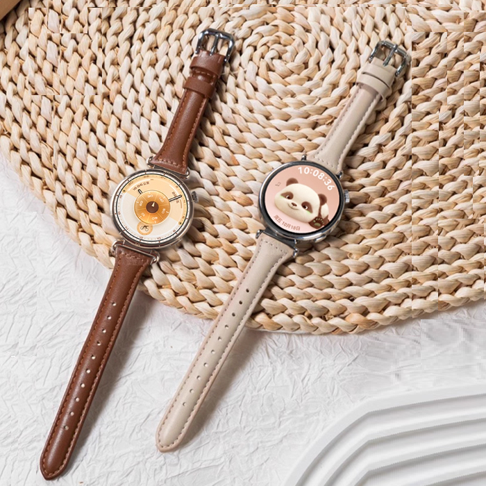 Elegant Slim Leather For Huawei watch gt 6 pro สาย Huawei watch gt 6 Strap Huawei watch GT 5 สาย hua