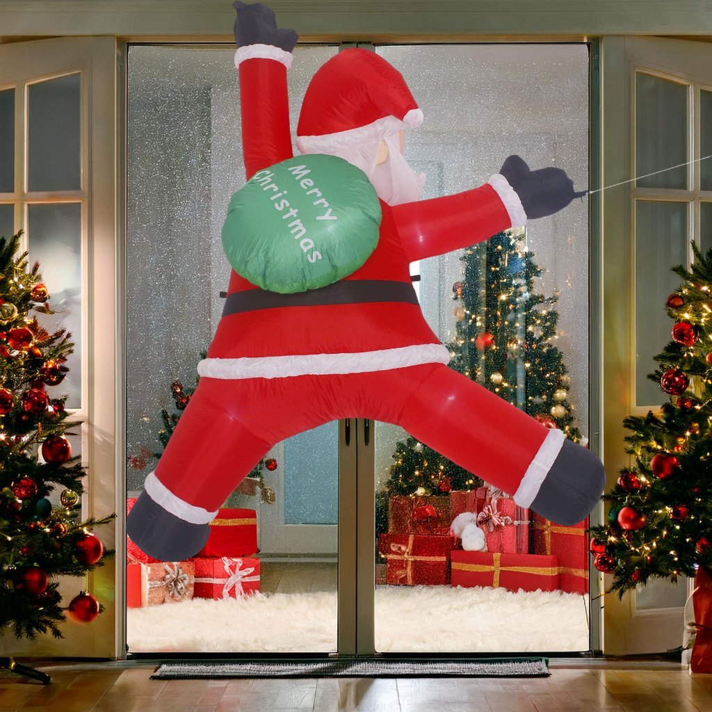 [เพตโซลา] คริสต์มาสพองซานตาคริสต์มาสเทศกาลเครื่องเป่าลมตกแต่งลานกลางแจ้งสําหรับลาน - รูปที่ 5