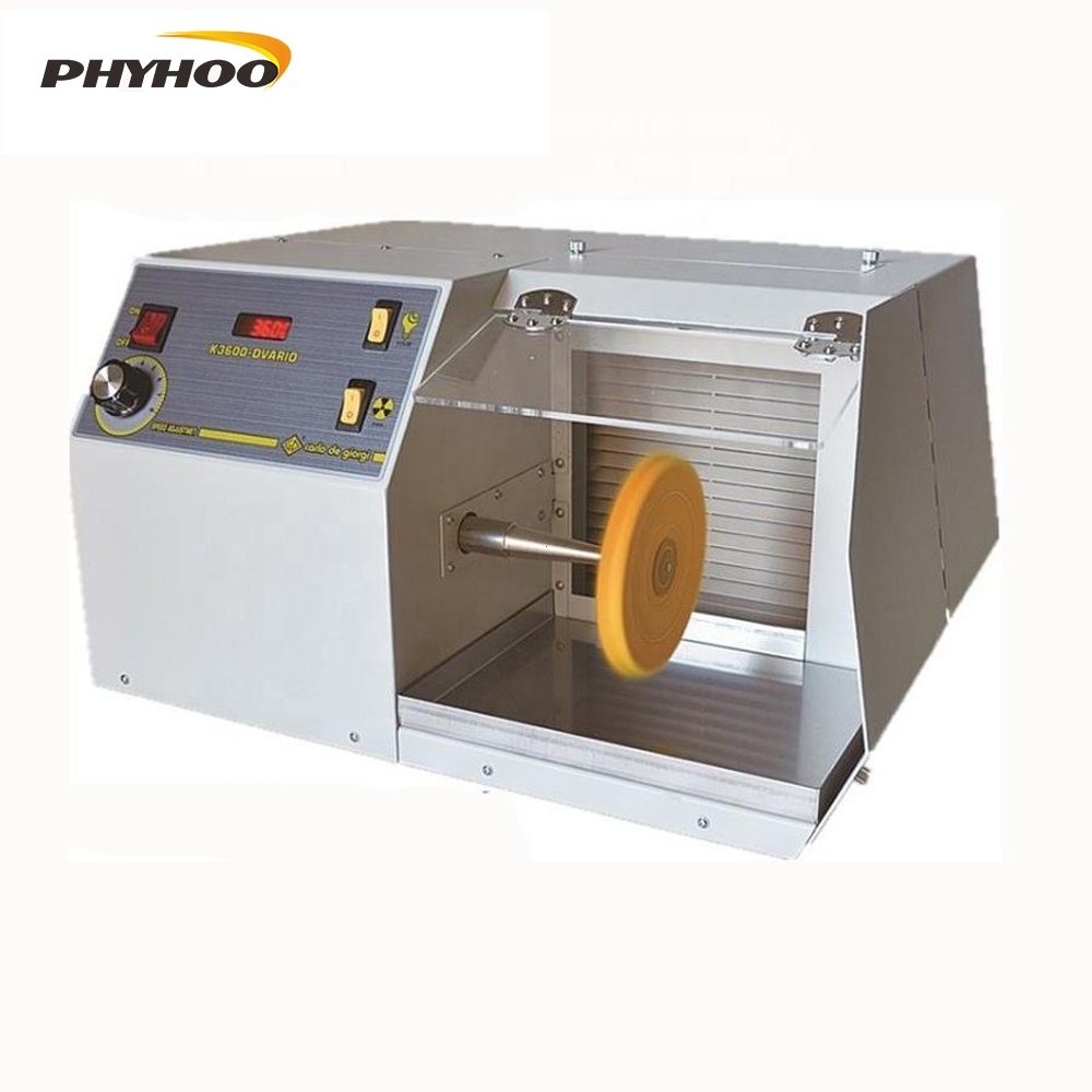 PHYHOO DM-6 เครื่องขัดสูญญากาศความถี่ตัวแปร (K3600) พร้อมล้อผ้าสีเหลือง 4 นิ้ว