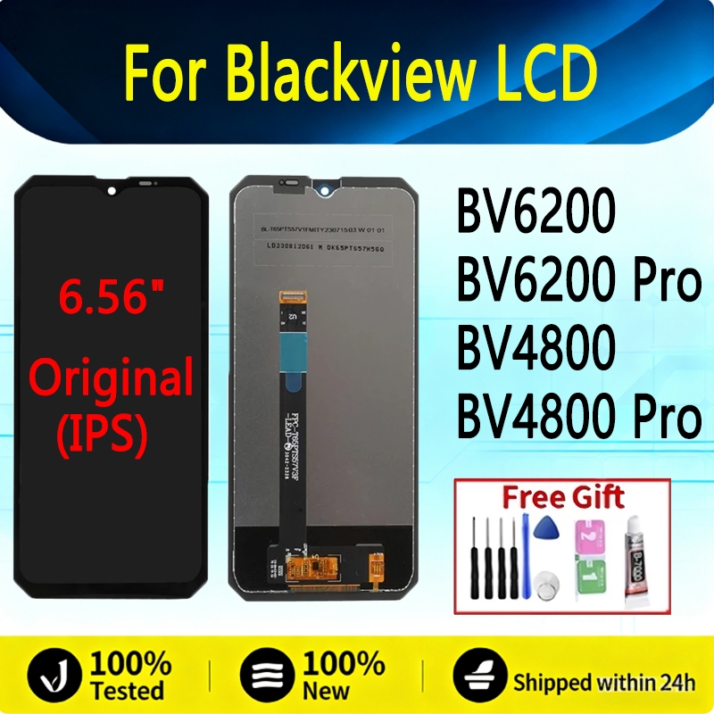 ใหม่หน้าจอสัมผัส + จอแสดงผล LCD สําหรับ Blackview BV4800 Pro BV4800 BV4800 BV6200 BV6200 Pro