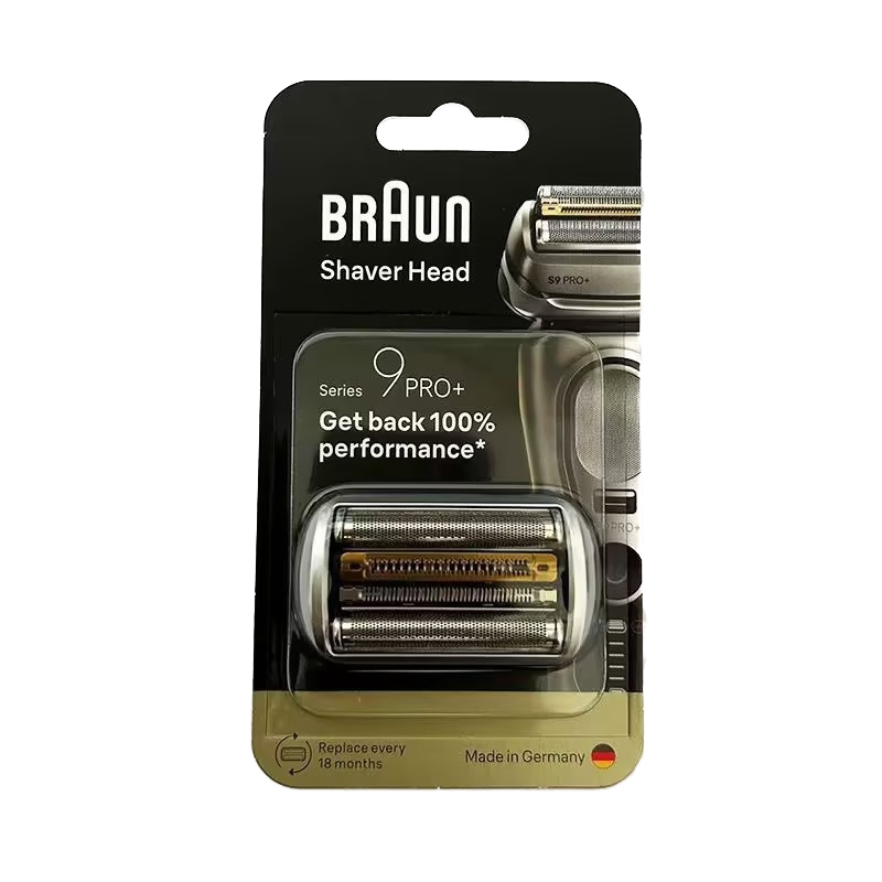 Braun 96M Series 9 PRO + เครื่องโกนหนวดไฟฟ้าหัวโกนเปลี่ยนหัวโกนใช้งานร่วมกับมีดโกน Braun Series 9 ทั