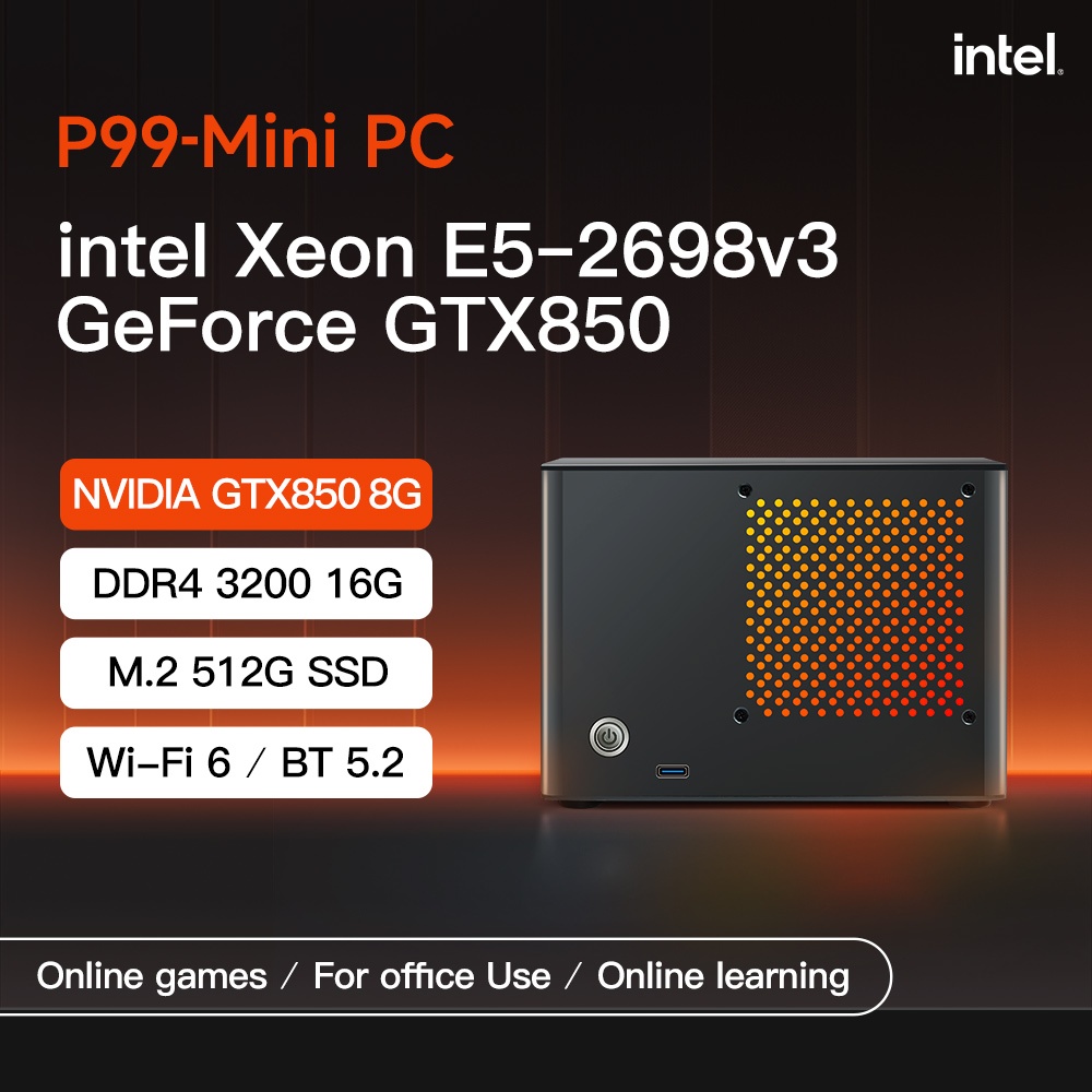 Rmata-Intel core E5-2698v3 GeForce GTX850 4G NVMe ITX Mini Gaming PC