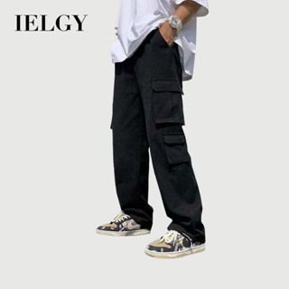IELGY Overalls ผู้ชายเกาหลีรุ่นอินเทรนด์หลวมตรง Street สวมใส…