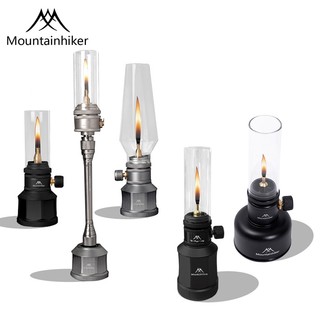 MOUNTAINHIKER  Outdoor camping candle holder lighting candle light ambient light lighting wax candle gas wax candle camping equipment camping light