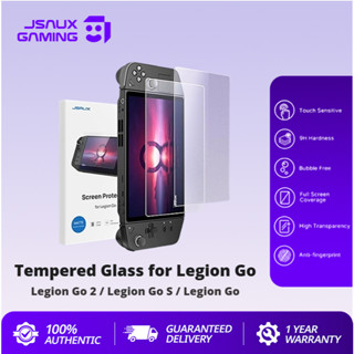 JSAUX HD กระจกนิรภัยป้องกันหน้าจอสําหรับ Legion Go 2-Pack ป้…