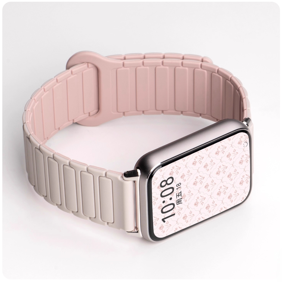 Magnetic Silicone Watch Strap For Galaxy Fit 3 สาย Rubber Loop For สาย Samsung Galaxy Fit 3 Strap Fo