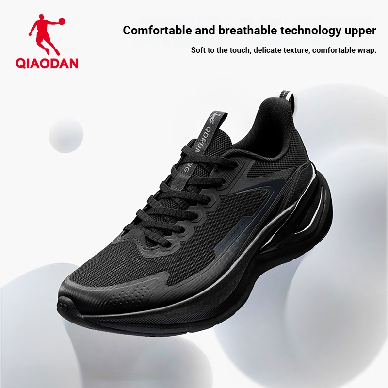 Qiaodan Qingyun5 รองเท้าวิ่งผู้ชาย Daily Commuter Cushioned Breathable Supportive QXB023253220