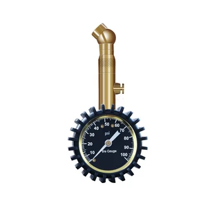 เครื่องวัดแรงดันลมยาง ความแม่นยำสูง 0-100 PSI แบบหน้าปัด ใช้ได้กับรถยนต์ทุกประเภท เกจ์วัดลมยางคุณภาพดี แข็งแรง ทนทาน ใช้งานง่าย มองเห็นชัด