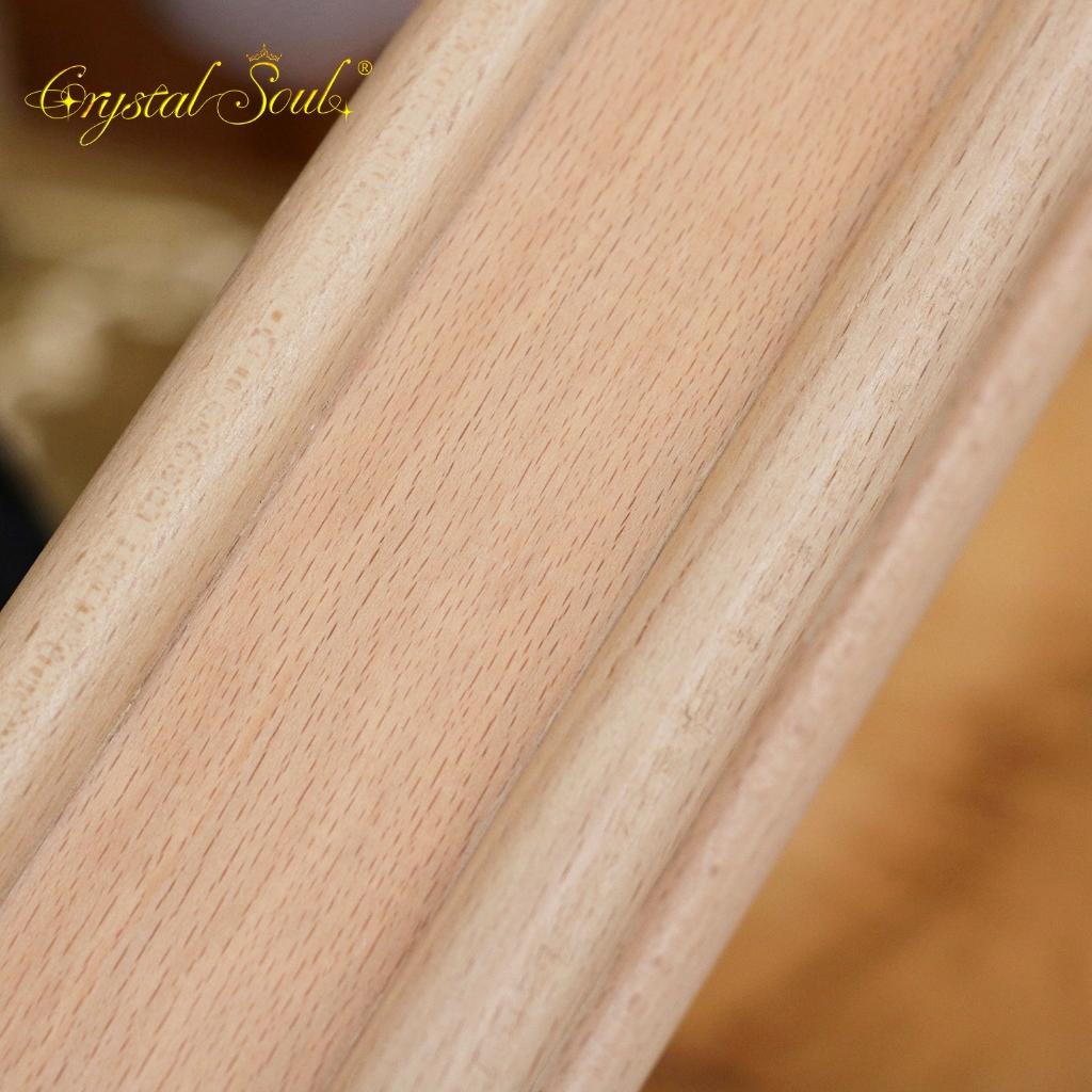 Crystal Soul แท่งฝนไม้ทําด้วยมือล้วนๆ ติดทนนานหนึ่งนาทีสําหรับสมาธิและเสียง Healing - รูปที่ 4