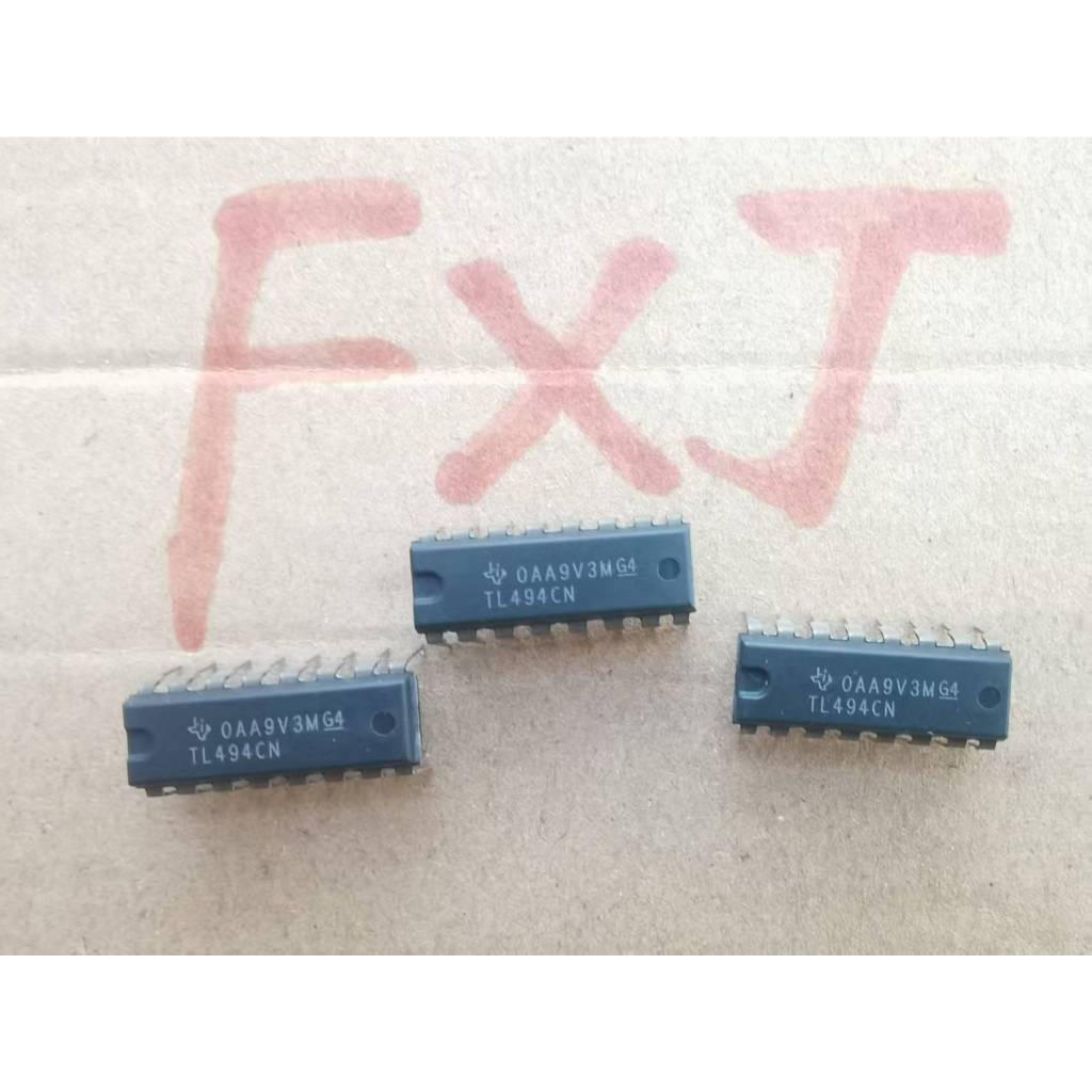 ((5 ชิ้น) TL494CN ยี่ห้อใหม่ของแท้ผลิตภัณฑ์ TL494 DIP16 Pulse กว้างปรับวงจรควบคุมนําเข้า