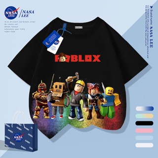 [จัดส่งในวันเดียวกัน] นาซ่า หลวมผ้าฝ้ายบริสุทธิ์เสื้อยืดชายห…