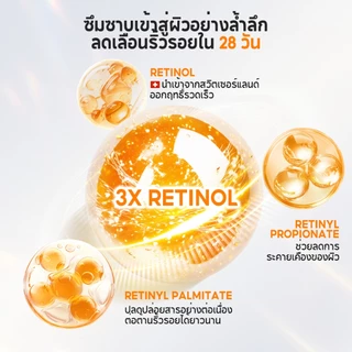 【เช้า C เย็น A】PAPA FEEL 3X Retinol เซรั่ม + 5X Ceramide Barrier เซรั่ม | ทำให้ผิวเต่งตึง | ลดริ้วรอย | ผิวเนียน ชุ่มชื้น | ผิวสงบลง | ซึมไว | บางเบา