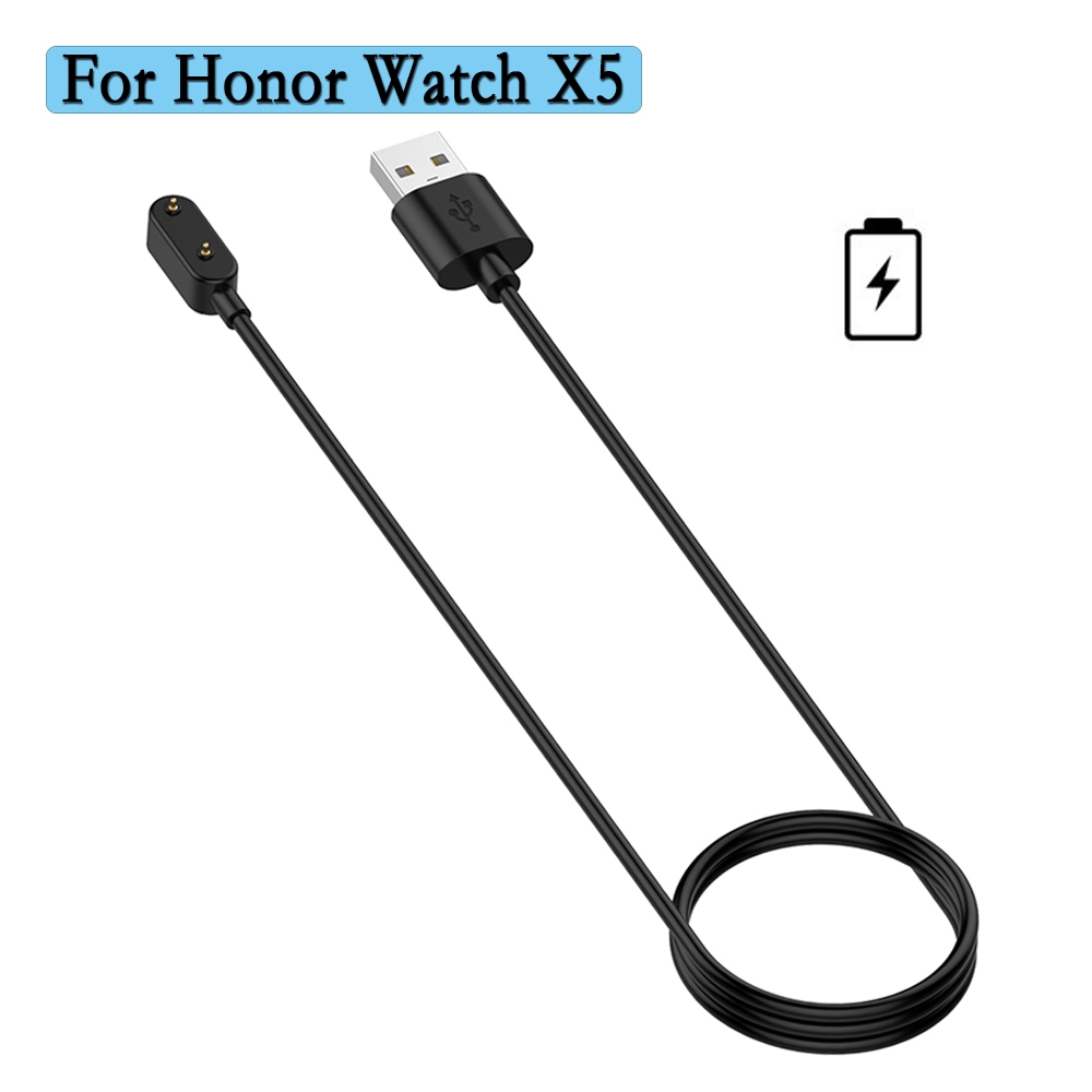 สายชาร์จสําหรับนาฬิกา Honor X5 ชาร์จสําหรับ Huawei เด็กนาฬิกา 5pro/5X/4pro/4X USB 100 ซม.สาย Smartwa