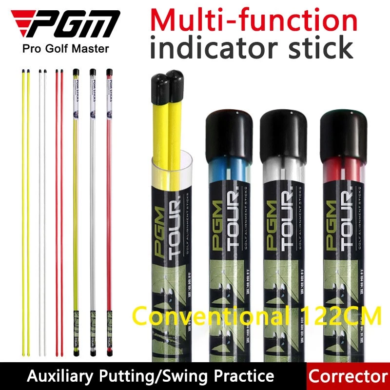 PGM Golf Direction Indicator Putter การออกกําลังกาย Stick ชุดอเนกประสงค์ 2 ตัวแก้ไขเสริมแบบพกพา Pracitioner JZQ002