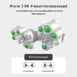 HODEKT หมอนนวดไฟฟ้า เครื่องนวดคอไฟฟ้า แยกส่วนได้ นวดคอ หลัง เบาะอเนกประสงค์ ประคบร้อน