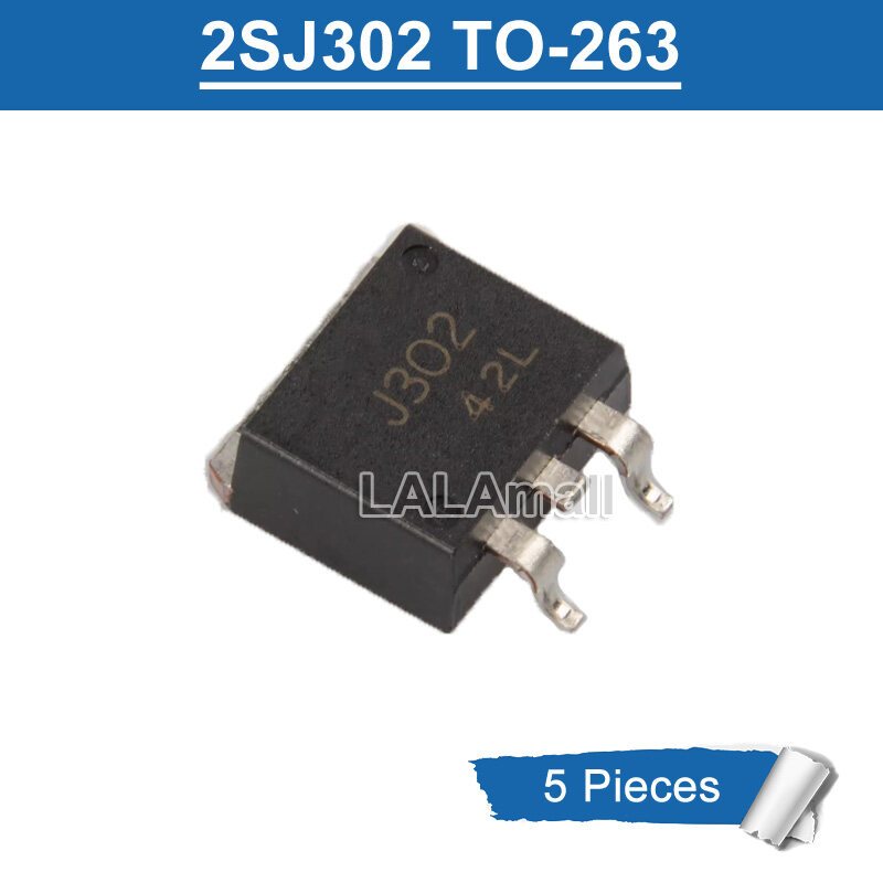 5 ชิ้น J302 2SJ302 TO-263 P-Channel MOSFET ทรานซิสเตอร์ใหม่เดิม