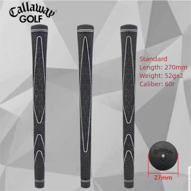 Callaway Universal Golf Grip ด้ามจับเปลี่ยนยางทนทานเข้ากันได้กับ Iron และ Wood Clubs