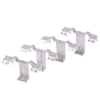 20PCS-30/35 มม.แผงพลังงานแสงอาทิตย์คลิปหยดสแตนเลส Water Drain Clamp สําหรับ PV ติดตั้งกรอบ (Drainage Clamp)
