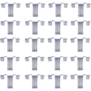 20PCS-30/35 มม.แผงพลังงานแสงอาทิตย์คลิปหยดสแตนเลส Water Drain Clamp สําหรับ PV ติดตั้งกรอบ (Drainage Clamp)
