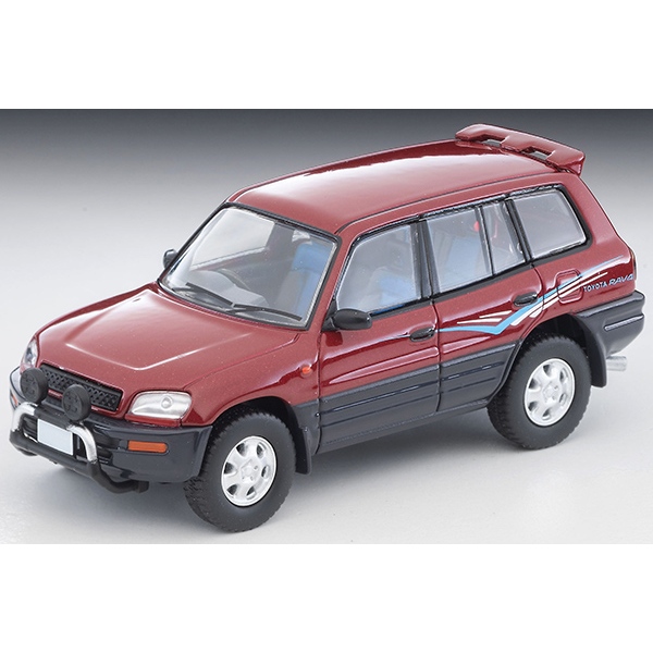 Tomytec Tomica Limited Vintage NEO LV-N354a Toyota RAV4L V (ไวน์/เทา) 1995 รุ่น Diecast Scale รถโมเดล