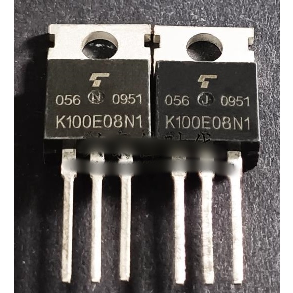 10pcs Original TK100E08N1 K100E08N1 TO-220 80V 100A ทรานซิสเตอร์