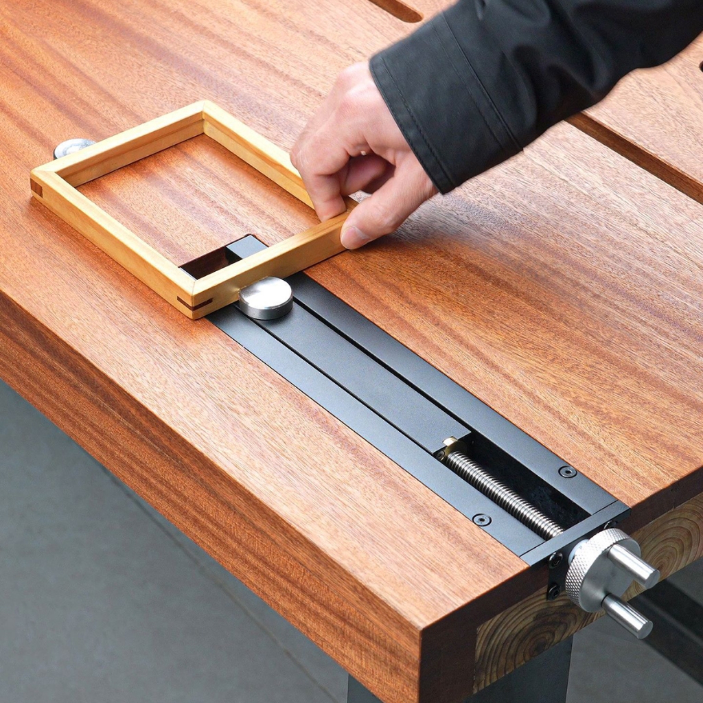 งานไม้หางตาราง Quick Fixing Vice อลูมิเนียม 20 มม. Precision งานไม้ Benches FIXTURE Vise Inertial Vise FIXTURE เข้าร่วมเครื่องมือ