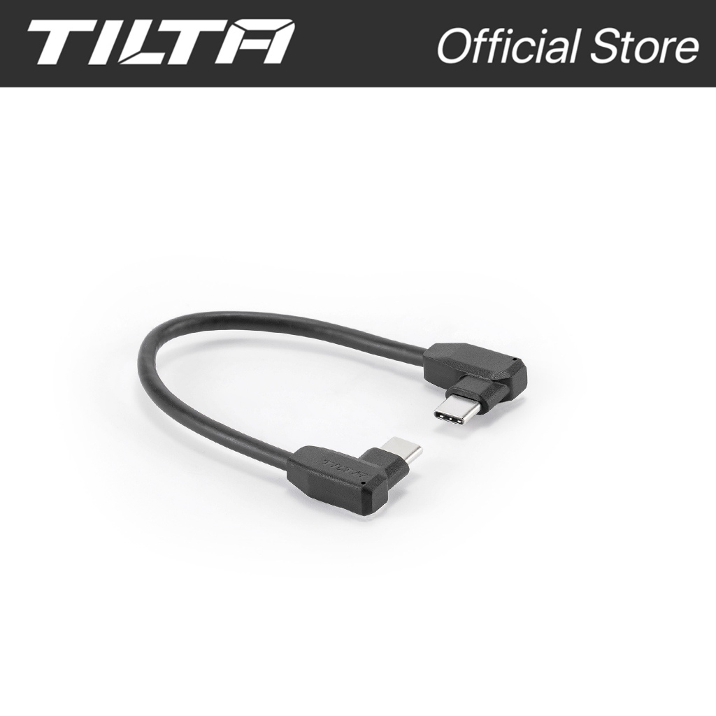 TILTA สาย USB-C มุมขวาสําหรับ Khronos USB-C Hub (18 ซม.)