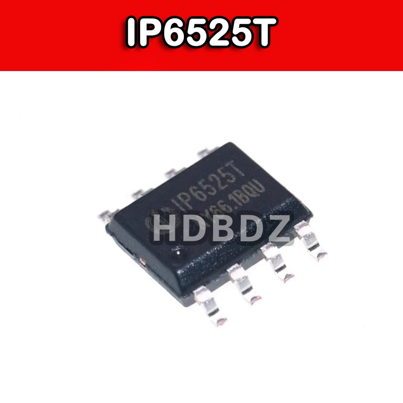 5 ~ 10PCS IP6525T ESOP-8 18W/5V/3.4A ชิปไฟ IC SMD
