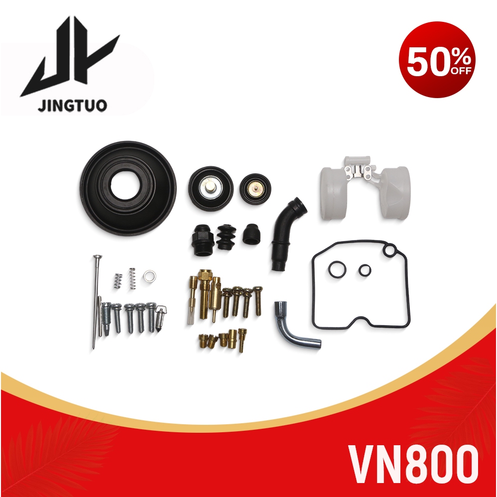ชุดซ่อมคาร์บูเรเตอร์รถจักรยานยนต์สําหรับ Kawasaki Vulcan 800 1500 VN800 VN400C4 VN1500F1 VN1500