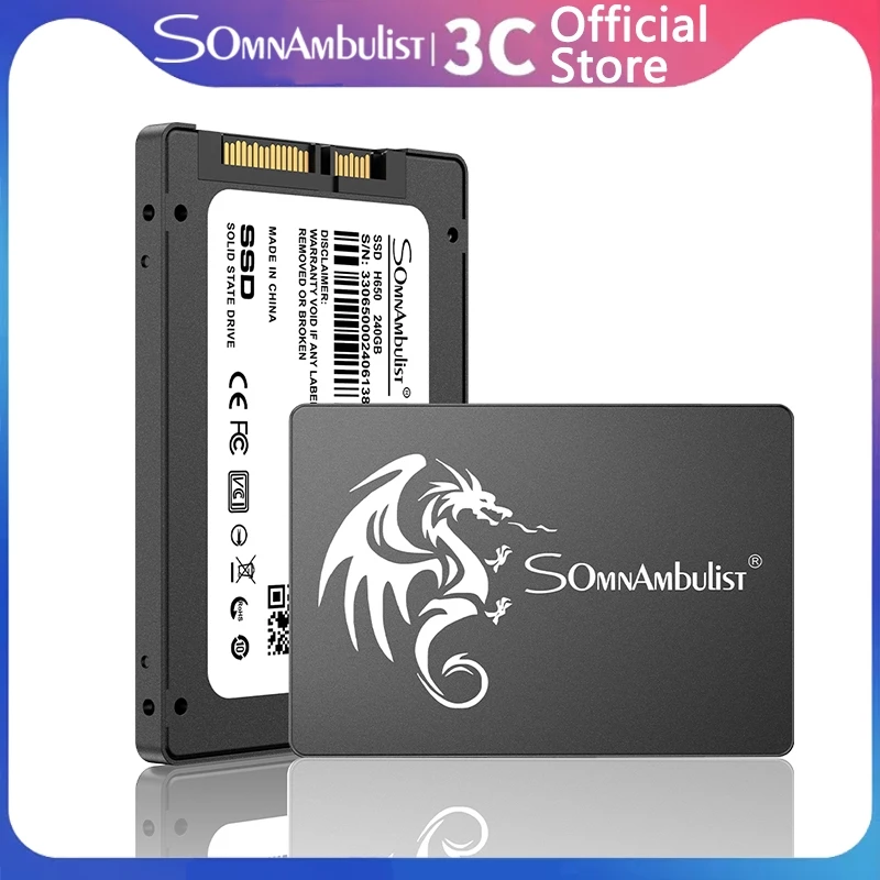 SomnAmbulist SATA III SSD 2.5 นิ้ว 120GB/128GB/240GB/256GB/480GB/512GB