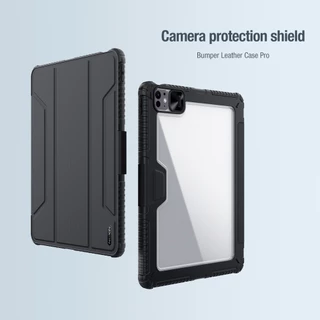 Nillkin 360° ป้องกันกรณีสําหรับiPad Air 11 2026 25 24 Pro 12.9 Pro 11 2021 2020 10.2 8th Mini 6 Air 6 Air 5 Air 4 Air 10.9 2020 กรณีหรูหราโปร่งใสกันกระแทก