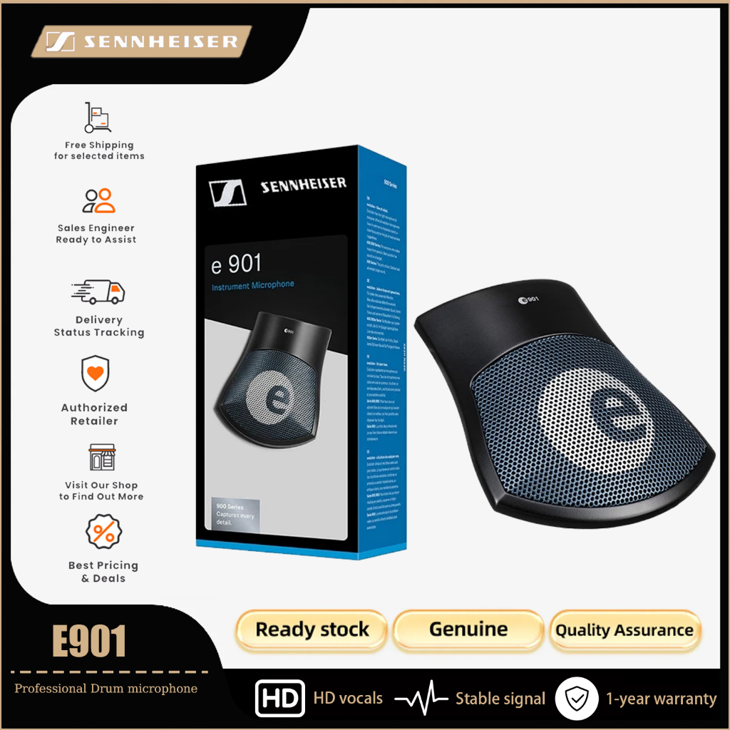 Sennheiser Pro Audio e901 Boundary Layer Condenser Mic สําหรับกลองเตะ