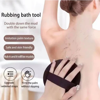 Body Exfoliating Bath Brush-Circleular Scrubber Dead Skin Removal Moisturizing Bath Towel Skin Care