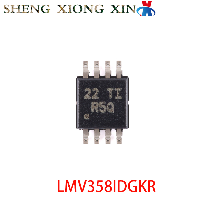 10 ชิ้น/ล็อต LMV358IDGKR 8-VSSOP เครื่องขยายเสียงปฏิบัติการ R5