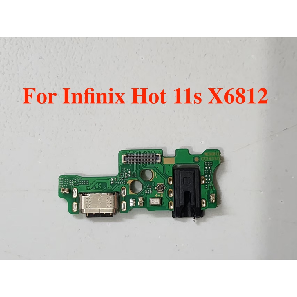 Usb ชาร์จพอร์ต Dock Charger Connector Flex สําหรับ Infinix Hot 9 10i 11 11S 20 30 S3X หมายเหตุ 8 หมา
