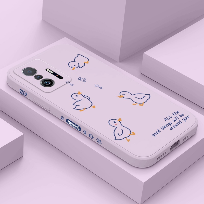 Happy Music เป็ดเคสโทรศัพท์สําหรับ Xiaomi Mi 15T 14T 13T 12T 11T 10T Pro แฟชั่น Mi 9T Pro 5G สบายรู้