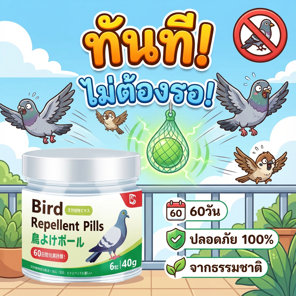 🦜ไม่มีนกใน 10000เมตร🦜Max ไล่นก ก้อนไล่นกพิราบ ก้อนไล่นกพิราป ไล่นกพิราบถาวร ก้อนไฟป่าไล่นก ที่ไล่นกพิราบ 100% ได้ผล