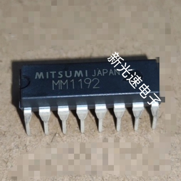 5 ชิ้น/ล็อต MM1192 Dual คอลัมน์แบบบูรณาการปลั๊กตรง 16 พิน DIP-16