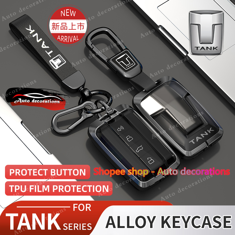 พร้อมส่งtANK 300 / TANK 500 เคสกุญแจรีโมท GWM tank300 ปลอกกุญแจ พวงกุญแจโลหะผสมสังกะสี