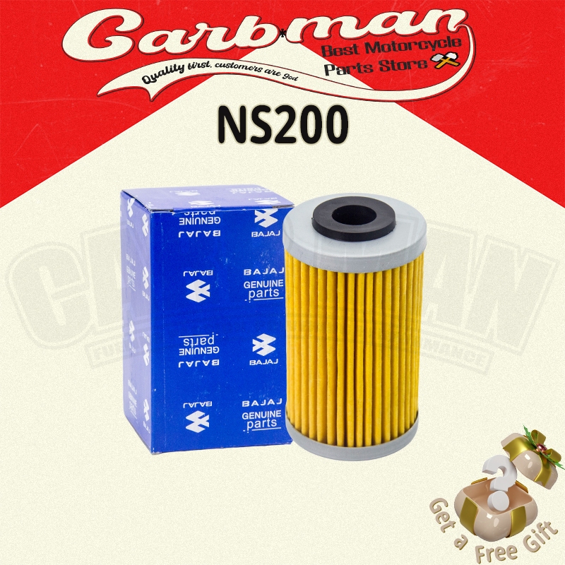 กรองน้ำมันเครื่อง สำหรับ Bajaj Pulsar NS200 RS200 Bajaj Dominar250 Dominar400