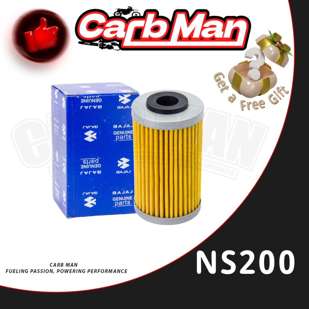 กรองน้ำมันเครื่อง สำหรับ Bajaj Pulsar NS200 RS200 Bajaj Dominar250 Dominar400